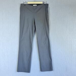 White House Black Market Pants Womens 12R Gray Slim Stretch Dress Work Office